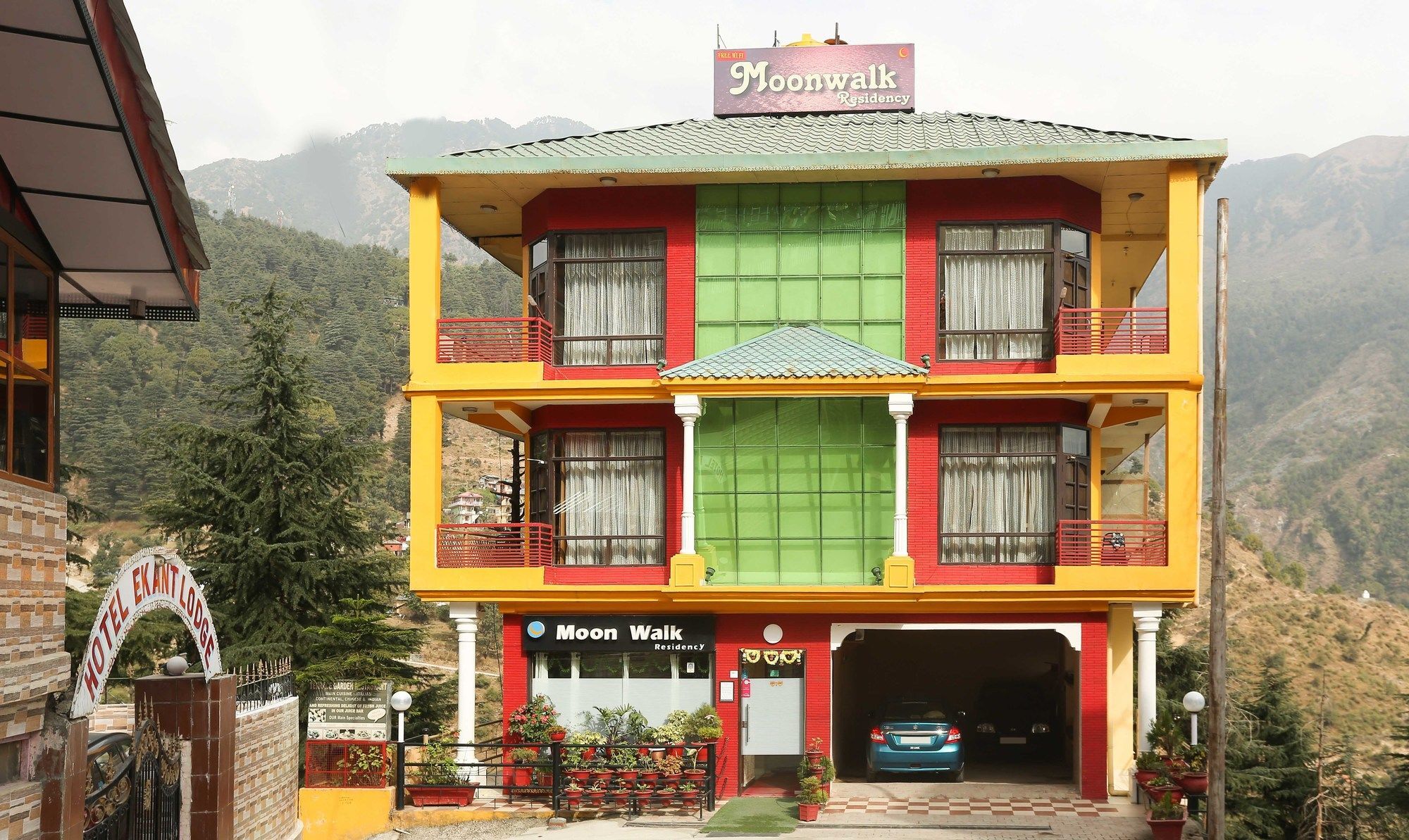 Hotel Moon Walk Residencia Dharamshala Exterior foto